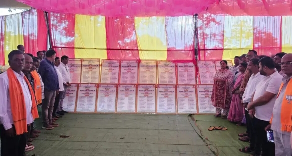 कोंडागांव विधानसभा मं 5 करोड़ 60 लाख रुपिया के 17 विकास काम के भूमिपूजन, विधायक लता उसेंडी कहिन – गाम-गाम तक पहुंचही विकास के रोशनी