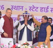 राजनांदगांव मं विकास के नई गाथा : 510 करोड़ ले जियादा के कार्य के लोकार्पण अऊ भूमिपूजन