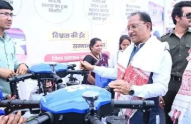 जशपुर के महतारी मन बनहीं ड्रोन दीदी | मुख्यमंत्री विष्णुदेव साय के पहल ले आधुनिक खेती ला नई रफ्तार | छत्तीसगढ़ समाचार