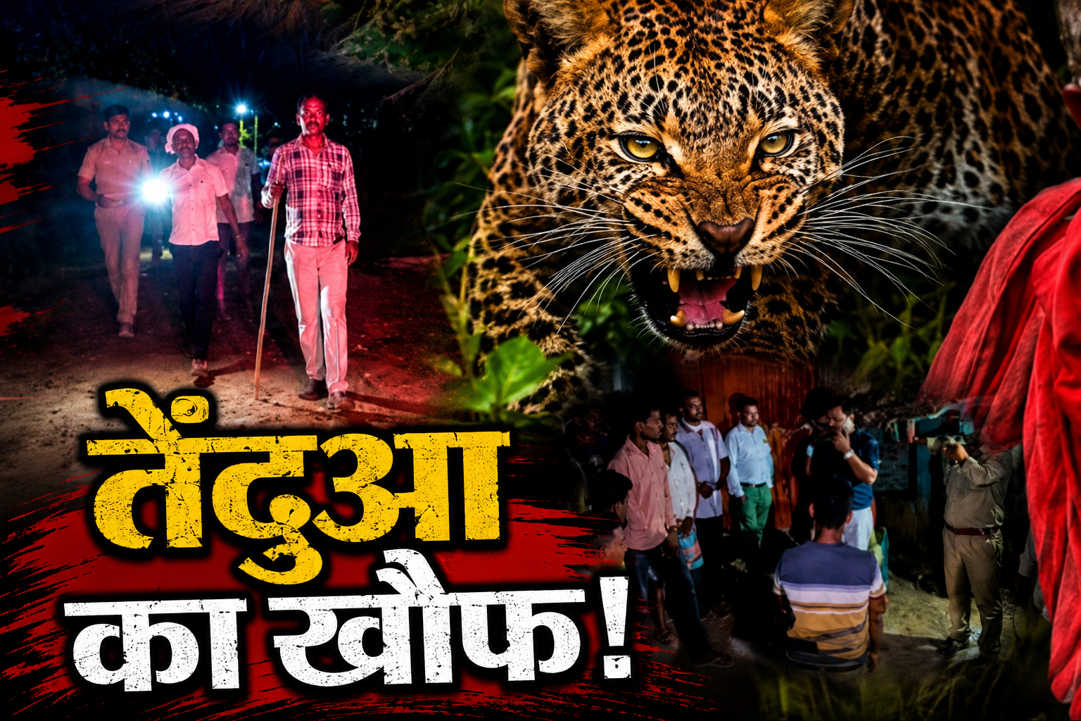 कांकेर मं तेंदुआ के आतंक: 6 दिन मं 4 झन ऊपर हमला, गट्टागुडुम अऊ देवडोंगर गांव मं दहशत के माहौल
