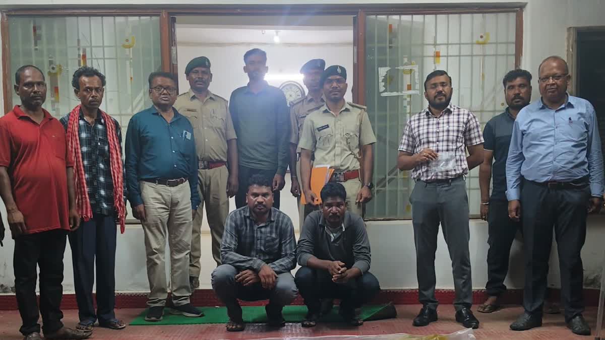 महाराष्ट्र–छत्तीसगढ़ सीमा पर वन्यजीव तस्करी का बड़ा खुलासा: दो बाघों की खाल के साथ दो तस्कर गिरफ्तार, ‘ऑपरेशन सेफ पैसेज’ की बड़ी सफलता