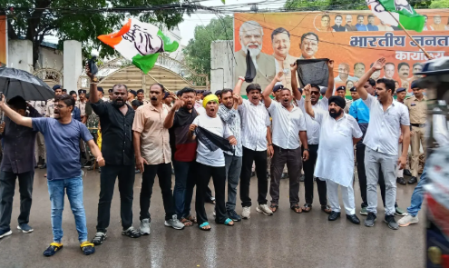 राजीव भवन घटना ऊपर कांग्रेस के गंभीर आरोप: सुशील आनंद शुक्ला कहिन– ए भाजपा नई, सरकार के संरक्षण मं होए हमला रहिस