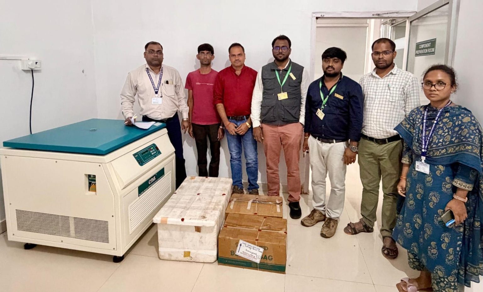 सारंगढ़ में बिना लाइसेंस संचालित हो रहा था सहयोग ब्लड सेंटर, संयुक्त जांच टीम ने की बड़ी कार्रवाई, ब्लड कंपोनेंट सामग्री जब्त
