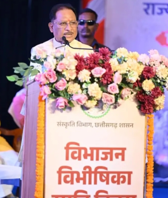 विभाजन विभीषिका स्मृति दिवस समारोह में मुख्यमंत्री साय बोले: इतिहास की पीड़ा से सीख लेकर ही सुरक्षित होगा भारत का भविष्य