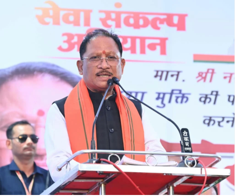 रायपुर में नशामुक्ति पदयात्रा: देवेंद्र नगर से लाल चौक तक CM विष्णुदेव साय ने दिया जागरूकता का संदेश
